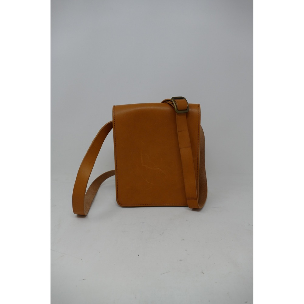Infinity Firenze Leather Crossbody Bag Small Purse Tan Italian Designer - Picture 5 of 7